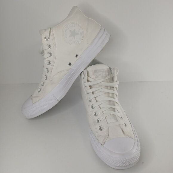 Converse Chuck Taylor All Star Malden Street Mid Top Vintage White Mens Size 13 - Picture 1 of 9
